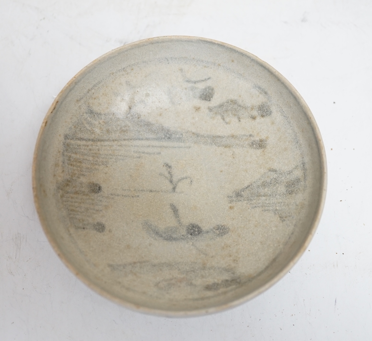 A Vung Tao cargo blue and white dish, 11.5cm diameter